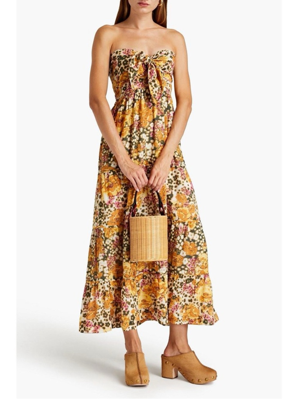 BA&SH floral maxi dress